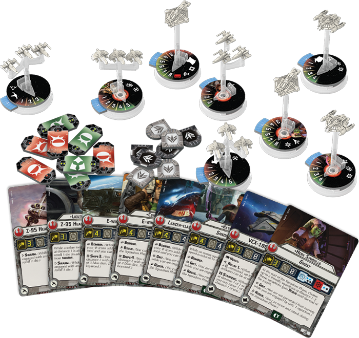 Star Wars Armada Rebel Fighter Squadrons II Expansion Pack