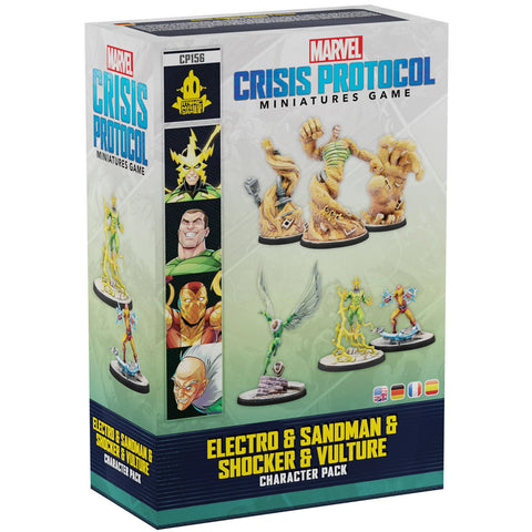 Marvel Crisis Protocol: Electro & Sandman & Shocker & Vulture